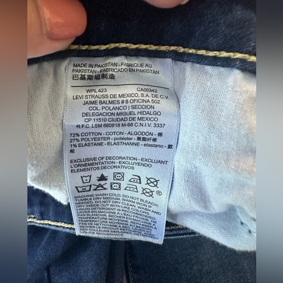 Levi’s Denizen Jegging Jeans - Super Soft & Stretchy Waist Size 29 - Picture 8 of 8